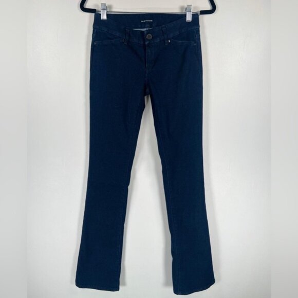ELIE TAHARI Joey Jean Skinny Boot Mid Rise Flare Leg Jeans Style E42V1203 Size 2 - Picture 2 of 12